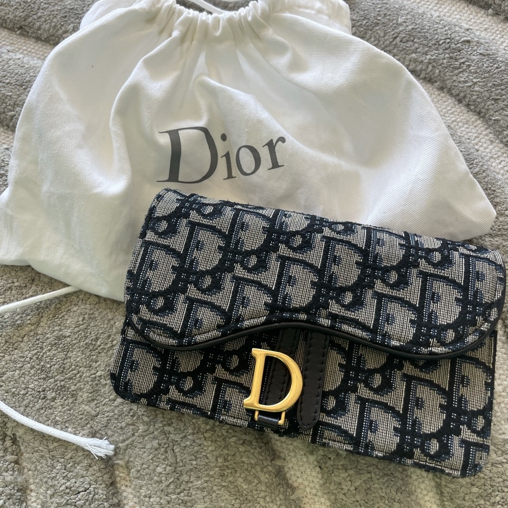 DIOR saddle bet bag oblique